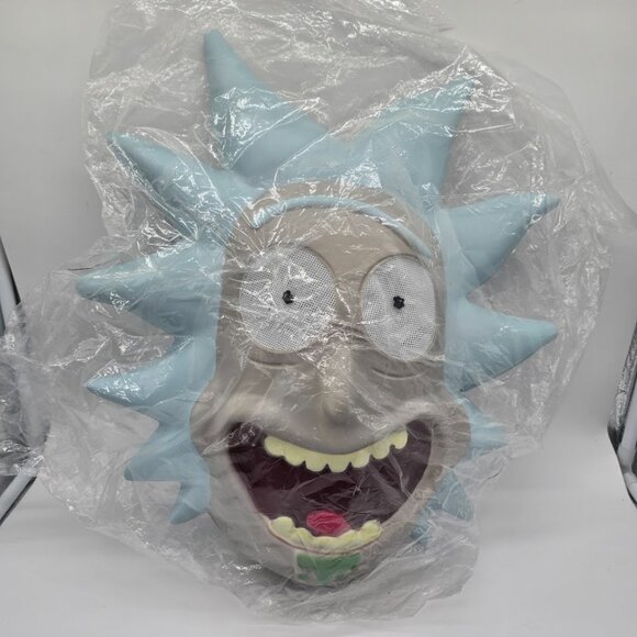 Rick and Morty Rick Sanchez Costume Adult Small Mask Lab Coat Adult Swim TV - Picture 6 of 11